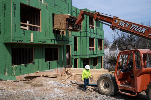 A townhouse complex by H2DesignBuild. One issue that industry observers see is that loan funds for developers of color are often focused on affordable housing, which can limit their profits. 